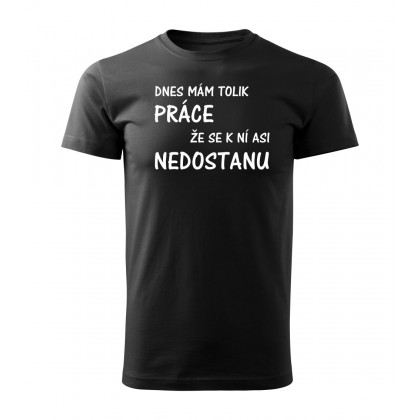 Dnes mám tolik práce že se k ní asi nedostanu